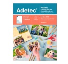 Papel Foto Autoadhesivo Adetec Brillante Inkjet Carta 180 g 20 Hojas