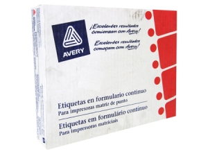 ETIQUETA CONTINUA 36X102-2C 4000 AVERY 102362M