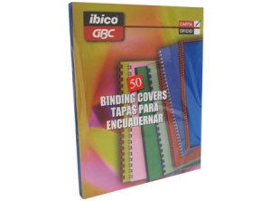 TAPA ENCUAD.CARTA IBICO LINO AZUL X 30 UN.