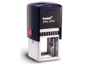 TIMBRE C/LEYENDA TRODAT 4924-4940 40X40 MM