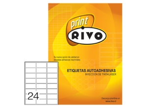 ETIQUETA INK/LASER 70X 35-3C 25HJ RIVO 600 ETIQ