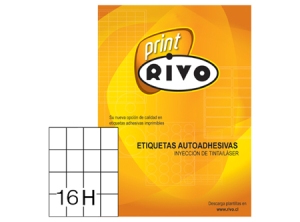 ETIQUETA INK/LASER 53X 70-4C 100HJ 1600 ETIQ