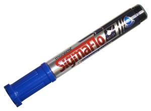 MARCADOR PERMAN.MON-AMI SIGMA FLO PTA.RED. AZUL