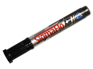 MARCADOR PERMAN.MON-AMI SIGMA FLO PTA.RED. NEGRO