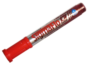 MARCADOR PERMAN.MON-AMI SIGMA FLO PTA.RED. ROJO