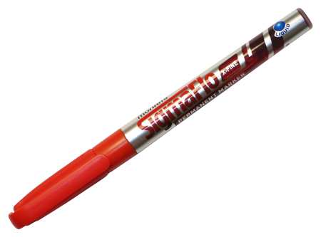MARCADOR PERMAN.MON-AMI SIGMA FLO PTA.FINA ROJO