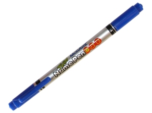 MARCADOR PERMAN.MON-AMI DOBLE PTA.FINA-MEDIA AZUL