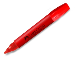 MARCADOR PERMAN.AL AGUA FABER WINNER 56 P.RED.ROJO
