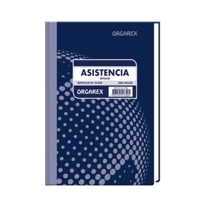 Libro Asistencia Organex 200 Hojas