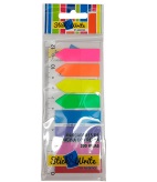 Separador de Página Stick & White de Flechas + Regla 8 Colores 200 Hojas