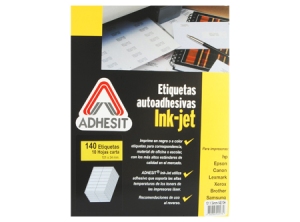 ETIQUETA INK-JET 101X 34-2C 10HJ 140 ETI ADHESIT