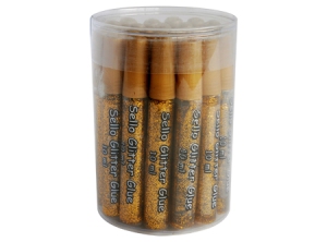 ADHESIVO GLITTER GLUE 25UD 10 ML DORADO