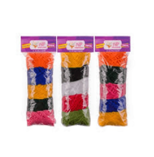 Set de Ovillos de Lana Np Manualidades 5 Colores 4.2X8.2X19 cm Surtido