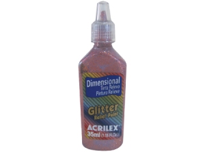 PINTURA DIMENSIONAL GLITTER 203 COBRE
