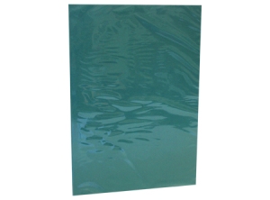 CARPETA PLASTIFICADA VERDE OSCURO