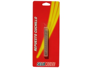 REPTO. CUCHILLO CARTON CHICO SELLOFFICE 10UDS.