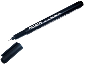 ESTILOGRAFO SNOWMAN DESECH 0.8 700 NEGRO
