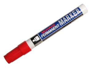 MARCADOR PERMAN.MON-AMI MARKER-B RJ RECARG P.RED