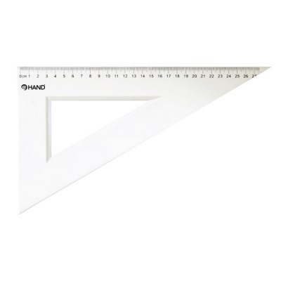 Escuadra Hand 60° 30 cm Plástico