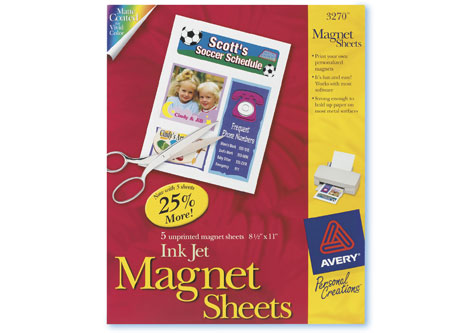 PAPEL IMANTADO AVERY 3270 CARTA 3 HJ