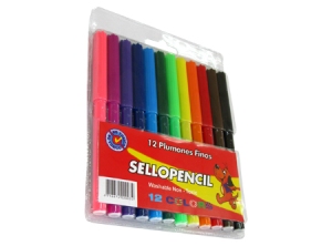 PLUMON 12 COL. SELLOPENCIL