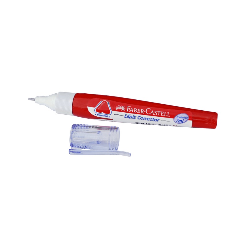 Corrector Líquido en Lápiz Faber-Castell Triangular 7 ml