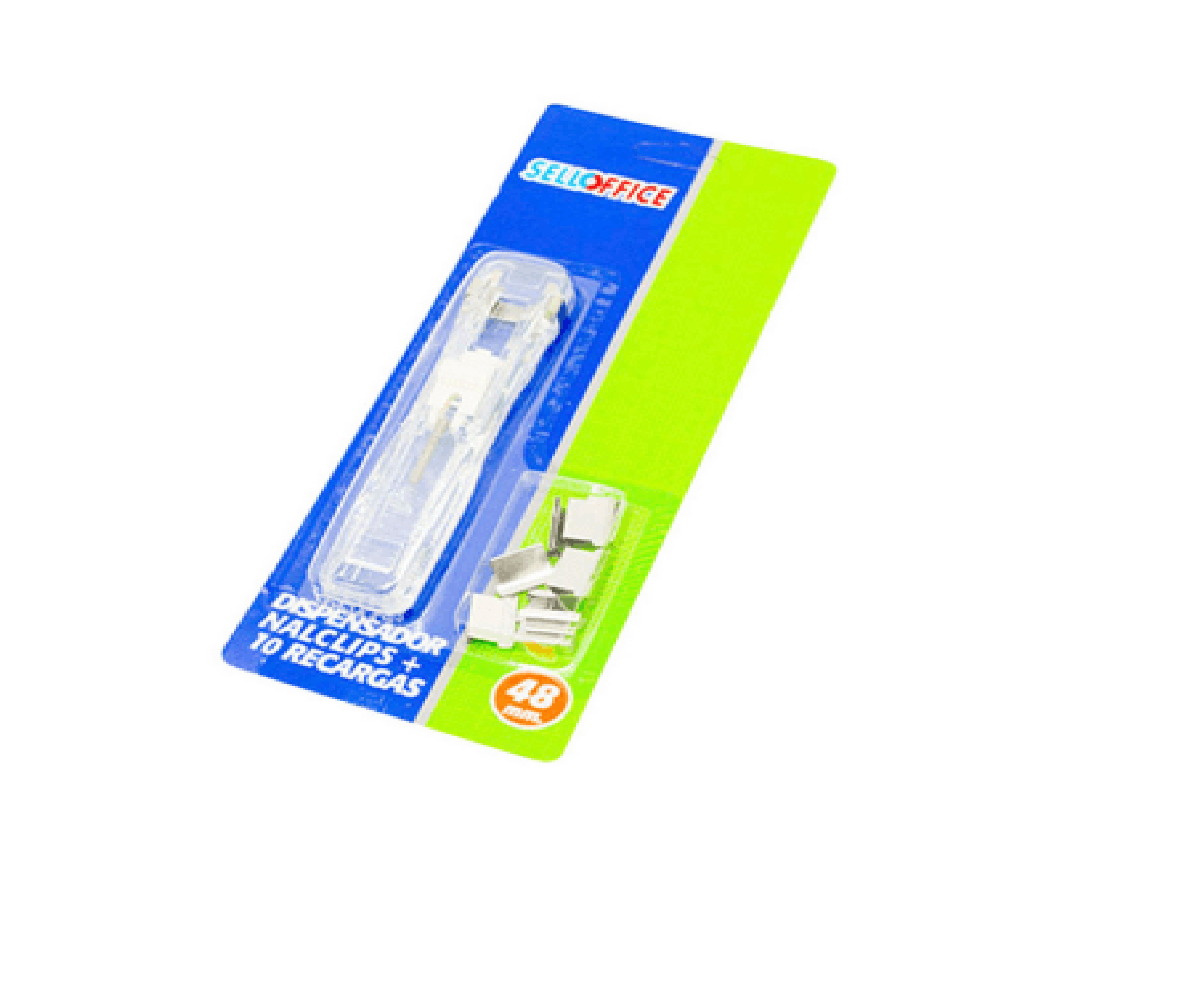 Dispensador Selloffice Nalp Clip con 10 Clips
