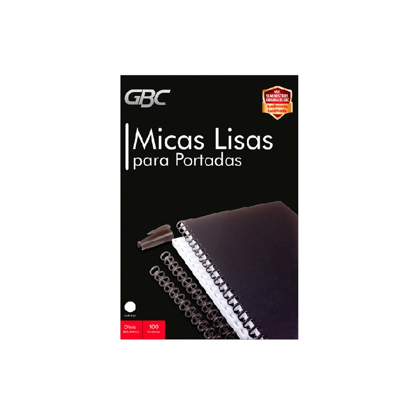 MICA PARA ENCUADERNAR IBICO OFICIO LISA NAURAL 100 UNIDADES