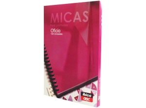 MICA ENCUAD OFICIO IBICO NATURAL LISA X 100 UD