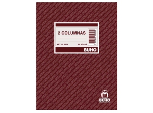 LIBRO CONTAB. 2 COL.BUHO 5608 60 HJ.