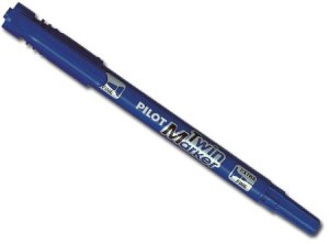 MARCADOR PERMAN.PILOT 2PTAS FINA 09 /EXTF 04 AZUL