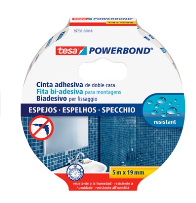Cinta Adhesiva Tesa Doble Contacto 19 mm x 5 M