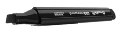 Marcador Permanente Pelikan 440 Punta Biselada Negro