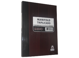 LIBRETA MANIFOLD TRIPLICADA 50 HJ.BUHO 157