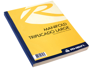 LIBRETA MANIFOLD TRIPLICADA LARGE RHEIN