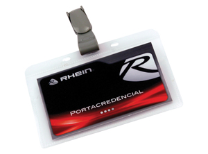 PORTACREDENCIAL C/MINICLIPS RHEIN CX30 UDS 7.2X10C