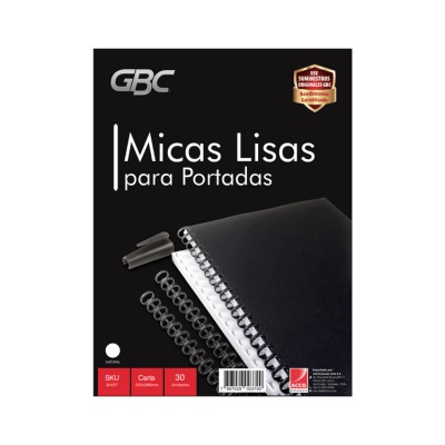 Mica para Encuadernar Ibico Carta Lisa Natural 30 Unidades