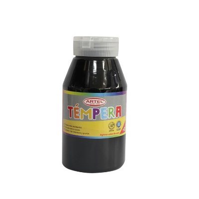 Témpera Artel N°21 250 cc Negro