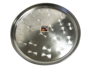 BANDEJA METALICA REDONDA 35 CMS.