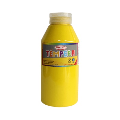 Témpera Artel N°75 500 cc Amarillo Medio