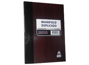 LIBRETA MANIFOLD DUPLICADO 50 HJ BUHO 156