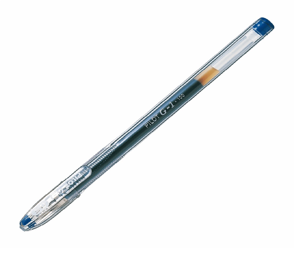 Bolígrafo Gel Pilot Roll Ball G-1 Recargable 0.5 mm Azul