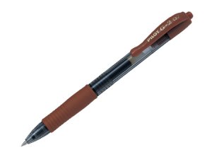 BOLIGRAFO PILOT ROL.BALL G-2-0.7 CARAMELO RETRACT