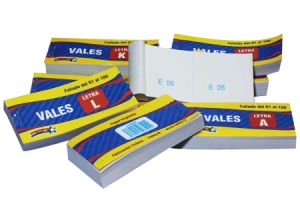 FORM.TALONARIO VOTO (VALE CAJA) (A/O)
