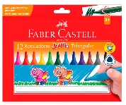 Plumón Faber Castell Ally Jumbo 12 Colores
