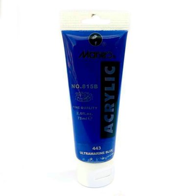 ACRILICO 75ML 815B AZUL ULTRAMARINO # 443 (12-72)