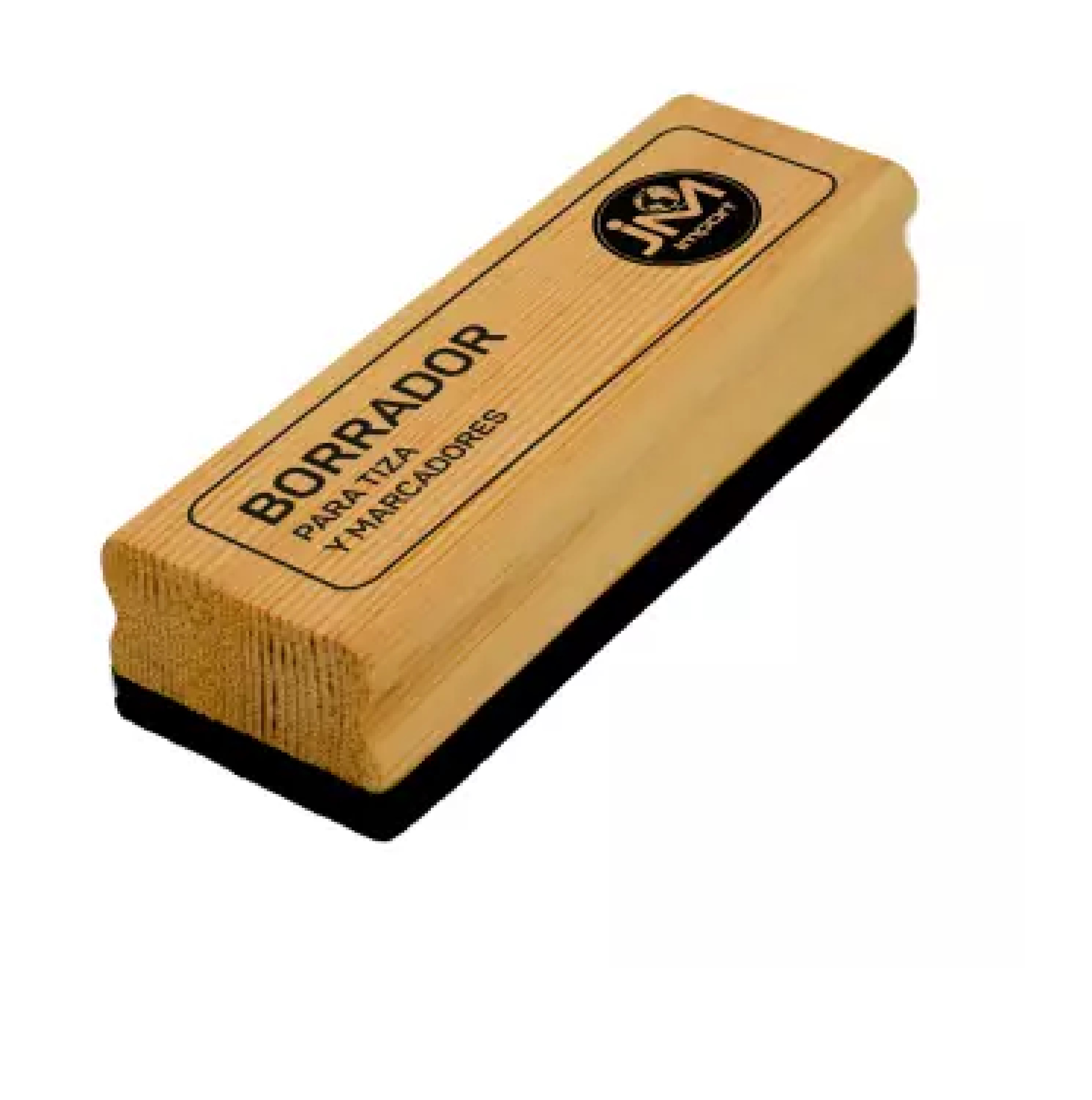 BORRADOR DE MADERA PARA PIZARRA 13 X 4 CM (12-144)