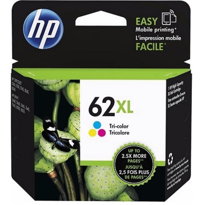 Cartucho de tinta HP 62XL Tricolor Original (C2P07AL)