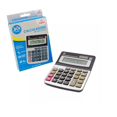 CALCULADORA 12 DIG.D/POWER C/CART.KD-7766B(12-72)