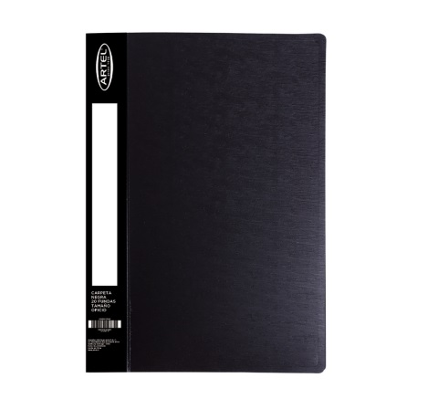 CARPETA ARTEL OFICIO 20 FUNDAS NEGRO